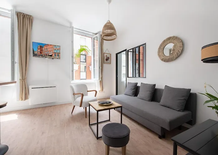 Le Stalingrad - T2 Moderne - A 2 Pas De La Gare Apartmán Toulouse